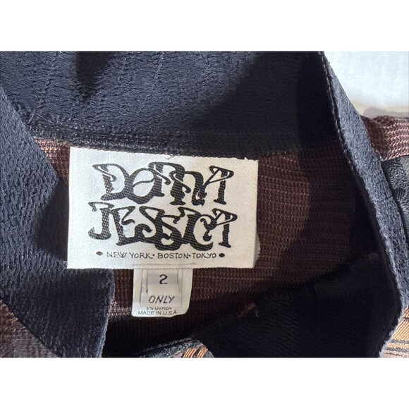 Vintage Donna Jessica Boho Patchwork Button Down Cardigan Medium 2 Lagenlook - Picture 6 of 9